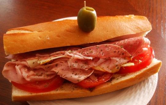 Classic Italian Hero Sandwich