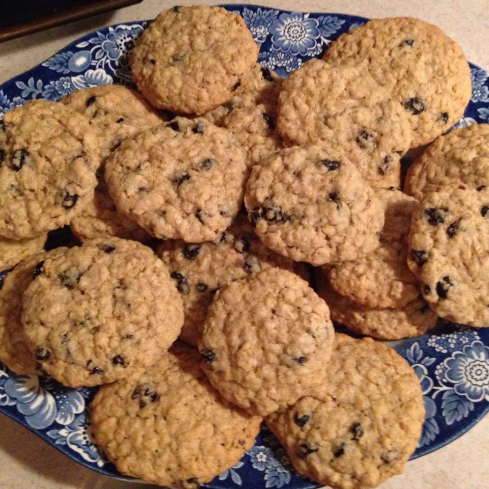 Perfect Blueberry Oatmeal Cookies