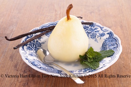 Moscato Poached Pears