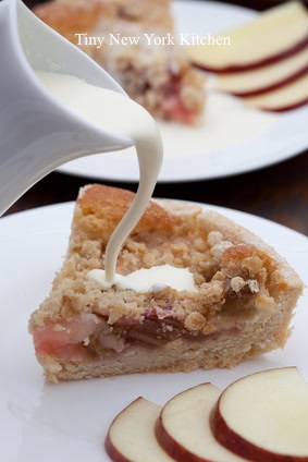 Rhubarb Apple Crunch Pie Rhubarb Apple Crunch Pie