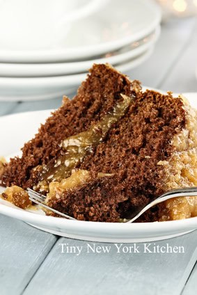 German Chocolate Cake & Frosting
