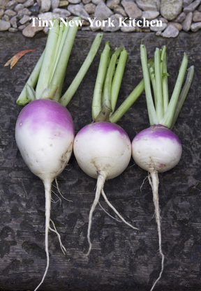 Roasted Turnips With Herbs & Feta