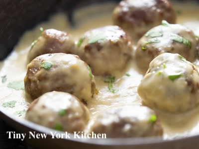 Bison Swedish Style Meatballs
