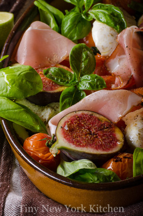 Fig & Baked Tomato Salad