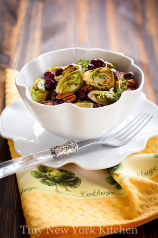 Brussels Sprouts With Grapes