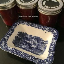Antique Blue Dish 1