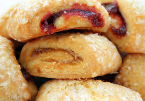 Apricot & Raspberry Rugelach