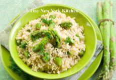 Asparagus & Leek Risotto