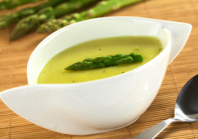 Asparagus & Pea Soup  