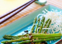 Asparagus With Sesame Vinaigrette