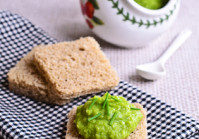 Avocado & Chickpea Finger Sandwiches