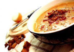 Beer & Cheddar Soup
