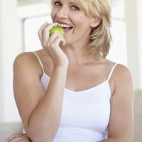Biting Into An Apple