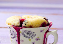 Blueberry Muffin Mug Cake