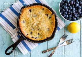 Blueberry Skillet Cake