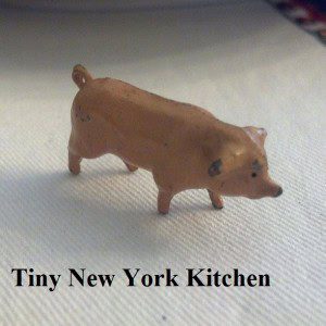British Antique Lead Pig