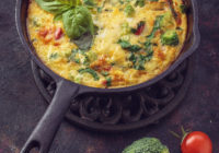 Broccoli & Tomato Frittata Broccoli & Tomato Frittata