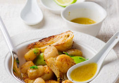 Butter Basted Scallops