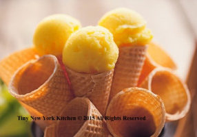 Cantaloupe & Prosecco Sorbet Cantaloupe & Prosecco Sorbet