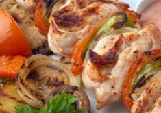 Caribbean Chicken Kabobs