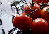 Vodka Infused Cherry Tomatoes