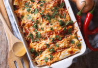 Slow Cooker Chicken Enchiladas