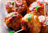 Gluten Free Chicken Meatballs