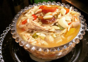 Chicken & Orzo Soup 1