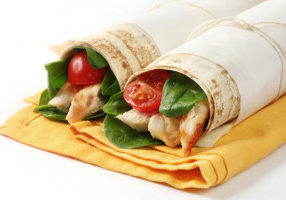 Chicken & Spinach Wraps