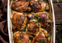 Harissa Chicken Thighs
