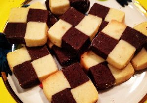 Chocolate Checkerboard Cookies