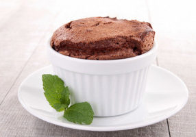 Chocolate Chile Soufflés