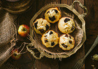 Chocolate Chunk & Almond Muffins