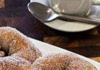 Shaker Cinnamon Sugar Doughnuts