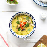 Coconut Lemongrass Chicken Soup