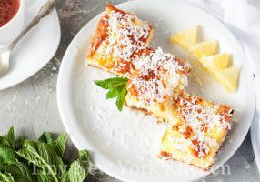 Coconut Pineapple Bars