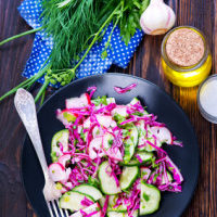 Cucumber Cabbage Salad