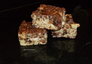 Dark Chocolate Macadamia Nut Crispies