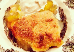 Easy Peach Cobbler