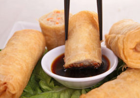 Pan Fried Egg Rolls