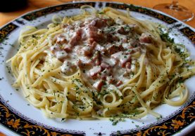 Fettucini Carbonara