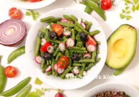 Fresh Green Been & Cherry Tomato Salad