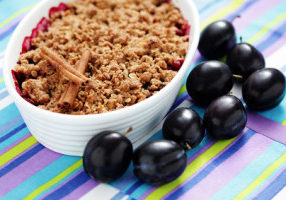 Fresh Plum Crisp