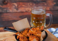 Low-Fat Crunchy Oven-Fried Chicken