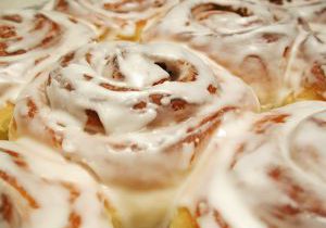 Frosted Cinnamon Rolls