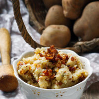 Garlic & Bacon Mashed Potatoes