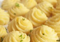 Garlic Duchess Potatoes