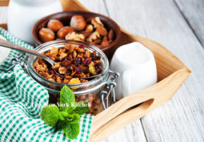 Homemade Gingerbread Granola