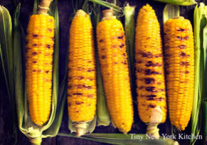 Parmesan Lime Grilled Corn