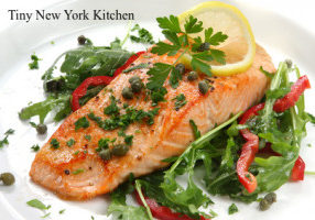 Grilled Mediterranean Rocket Salad With Capers